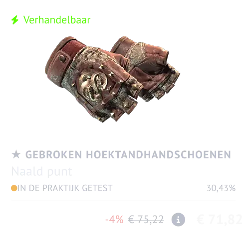 Broken Fang-handschoenen _ Naaldpunt