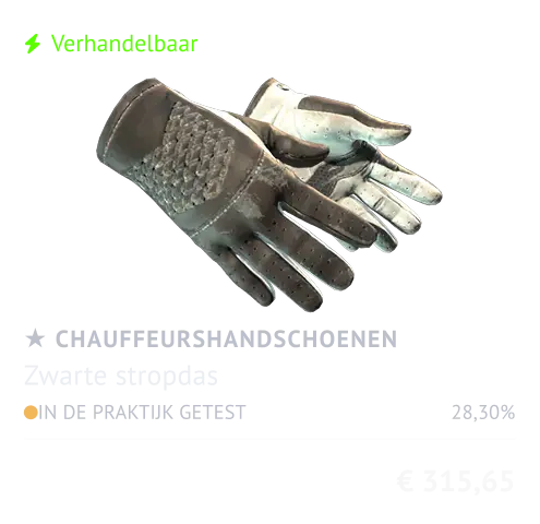 Rijhandschoenen _ Zwart