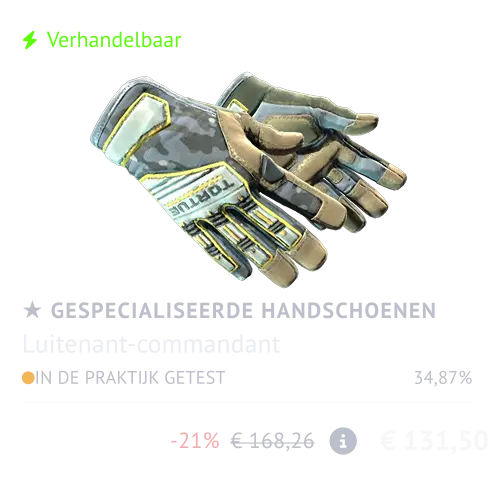 Speciale handschoenen _ Lt. Command